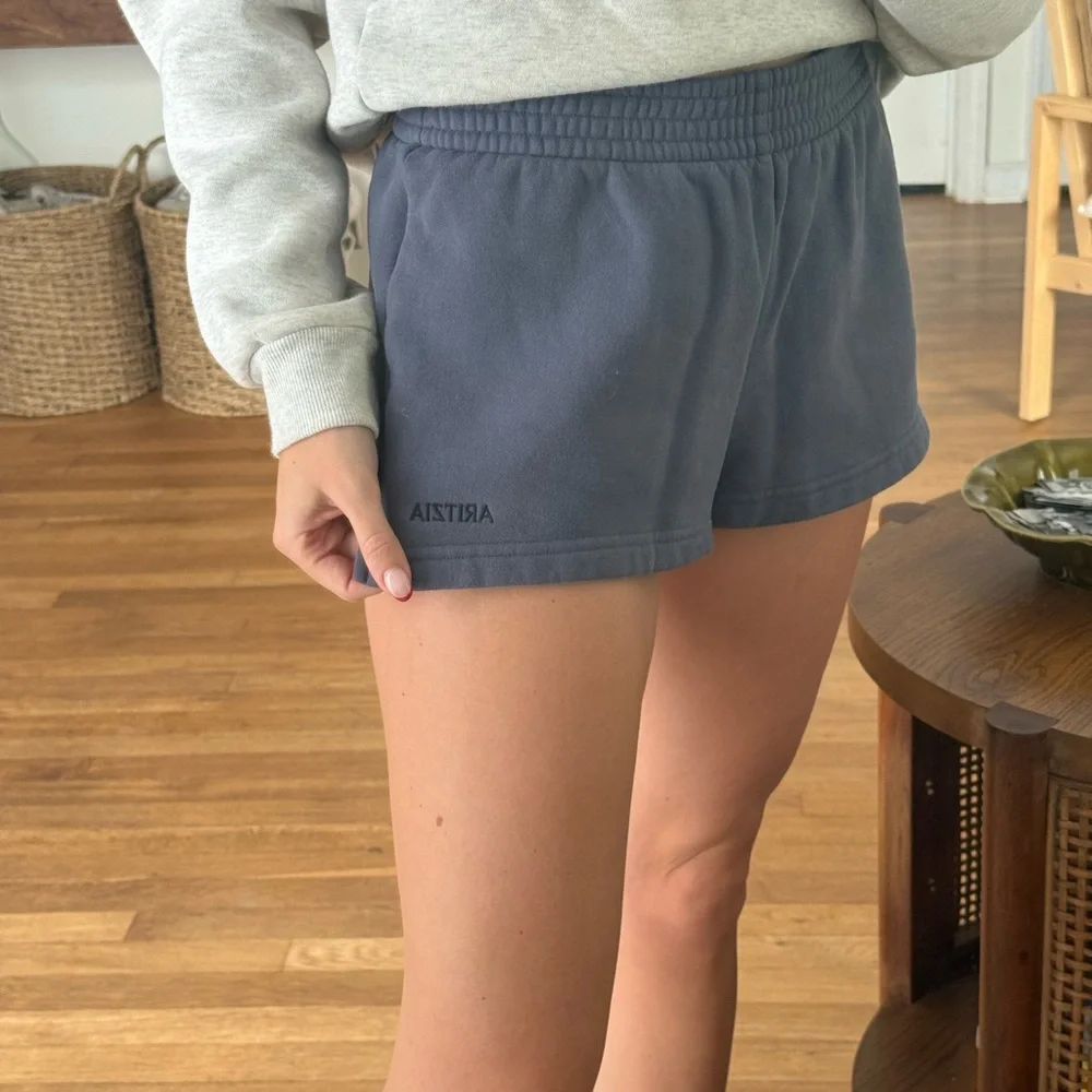 Aritzia Sweatfleece Perfect Fit Shorts - Picture 6 of 7